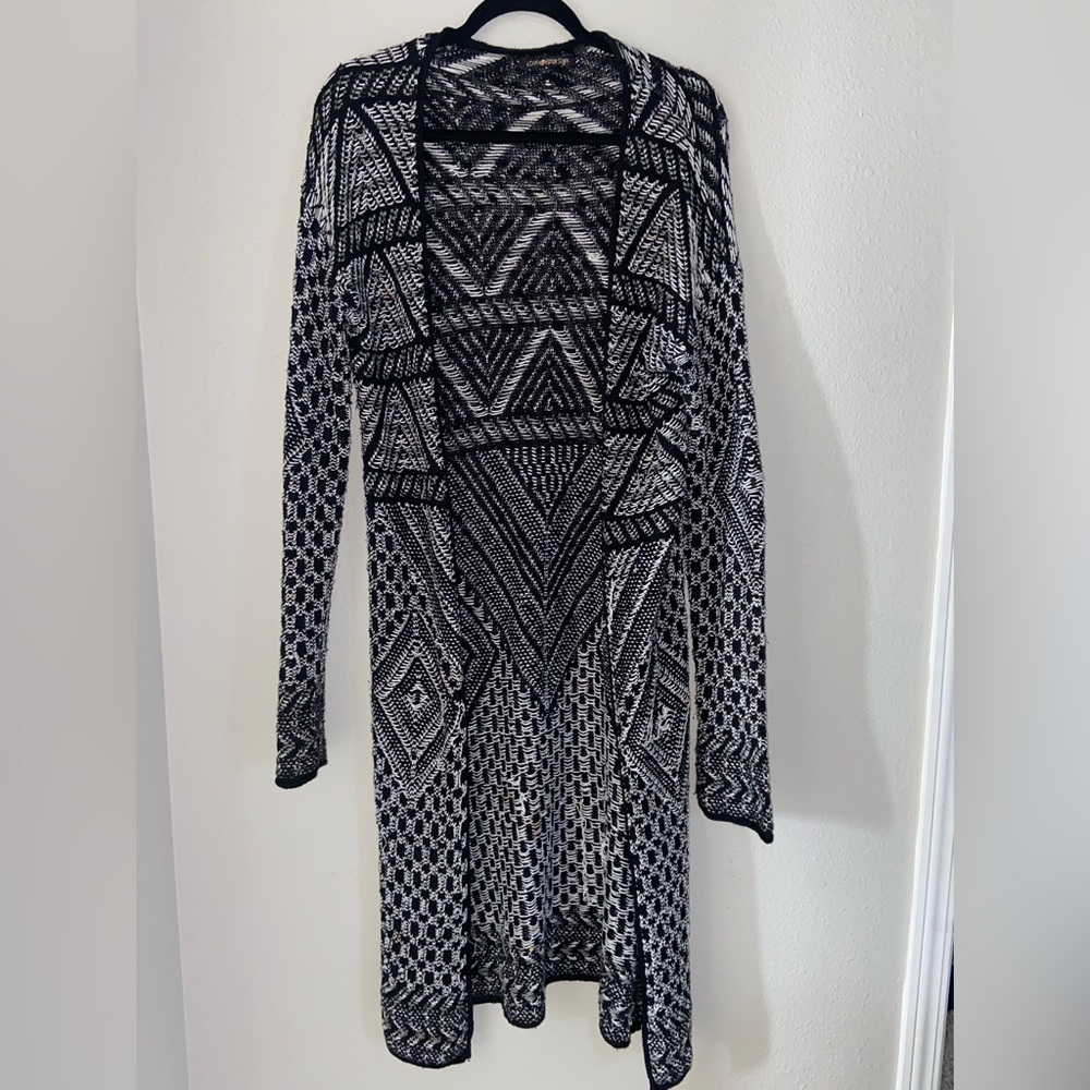 Crocheted Bohemian Cardigan